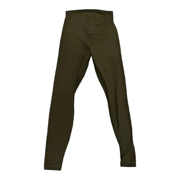 Lululemon Align™ High-Rise 28" Size 6 Leggings Olive Green Army Green - Picture 1 of 3